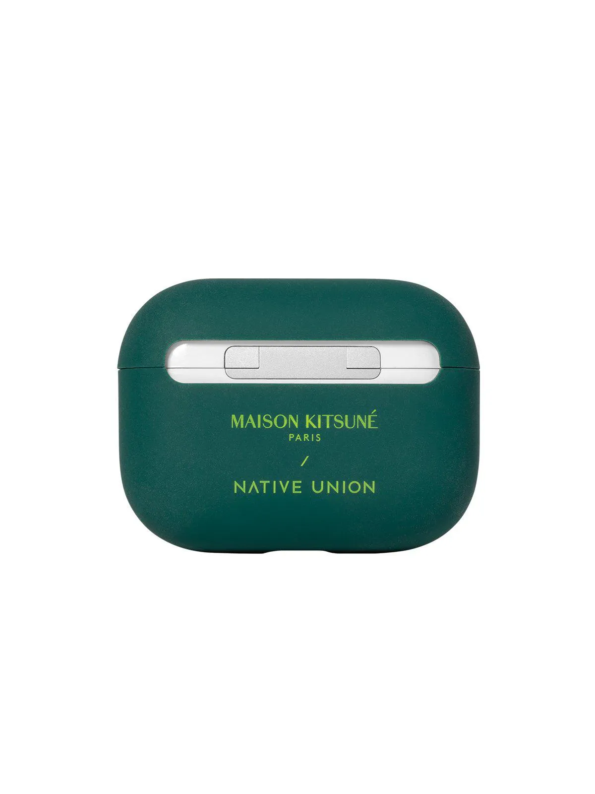 Native Union x Maison Kitsune Cool-Tone Fox Head AirPods Pro Case Green