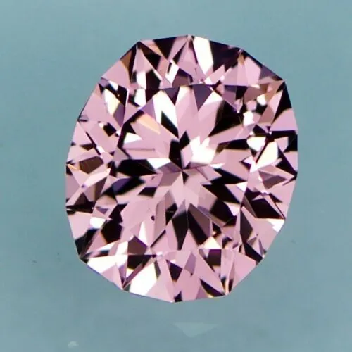 Natural Custom Cut Blush Pink/Rose Malaya Garnet (1.22 ct)