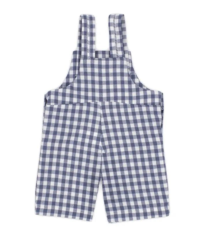 Navy Check Dungarees and Body Set - Two Piece Set - LAST SET IN 24 MONTHS