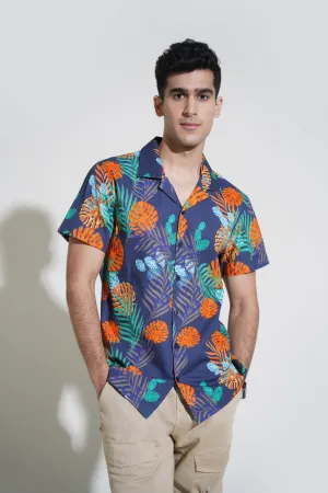 Navy Vacation Shirt