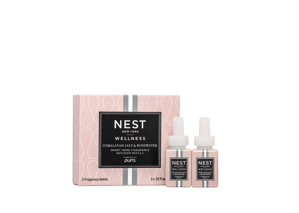 Nest Pura Smart Home Diffuser Refills - Himalayan Salt & Rose Water