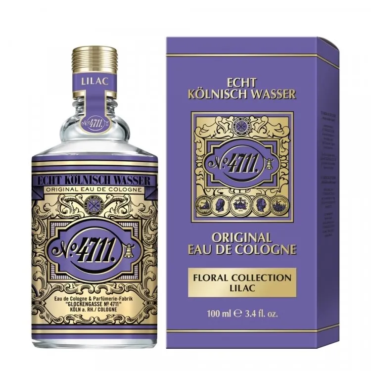 NO. 4711 ECHT KOLNISCH WASSER FLORAL COLLECTION LILAC FOR UNISEX ORIGINAL EDC 100 ml
