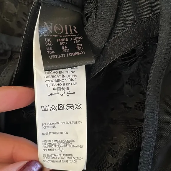 Noir by Hunkemoller NWT onesie lingerie