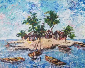 Occupied Islet - PREMIUM - 20 x 16 by W. Celeus