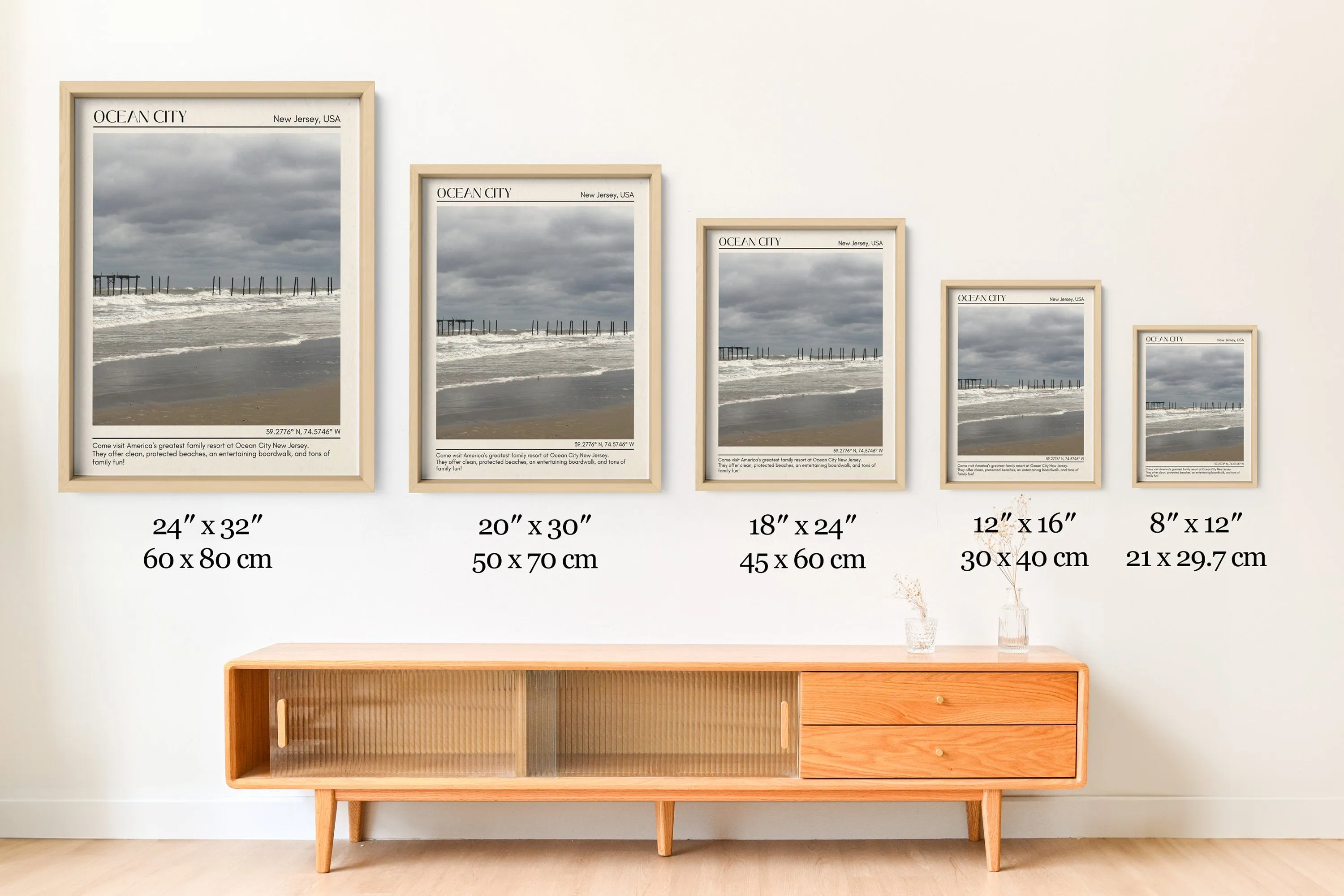 Ocean City Wall Canvas, USA