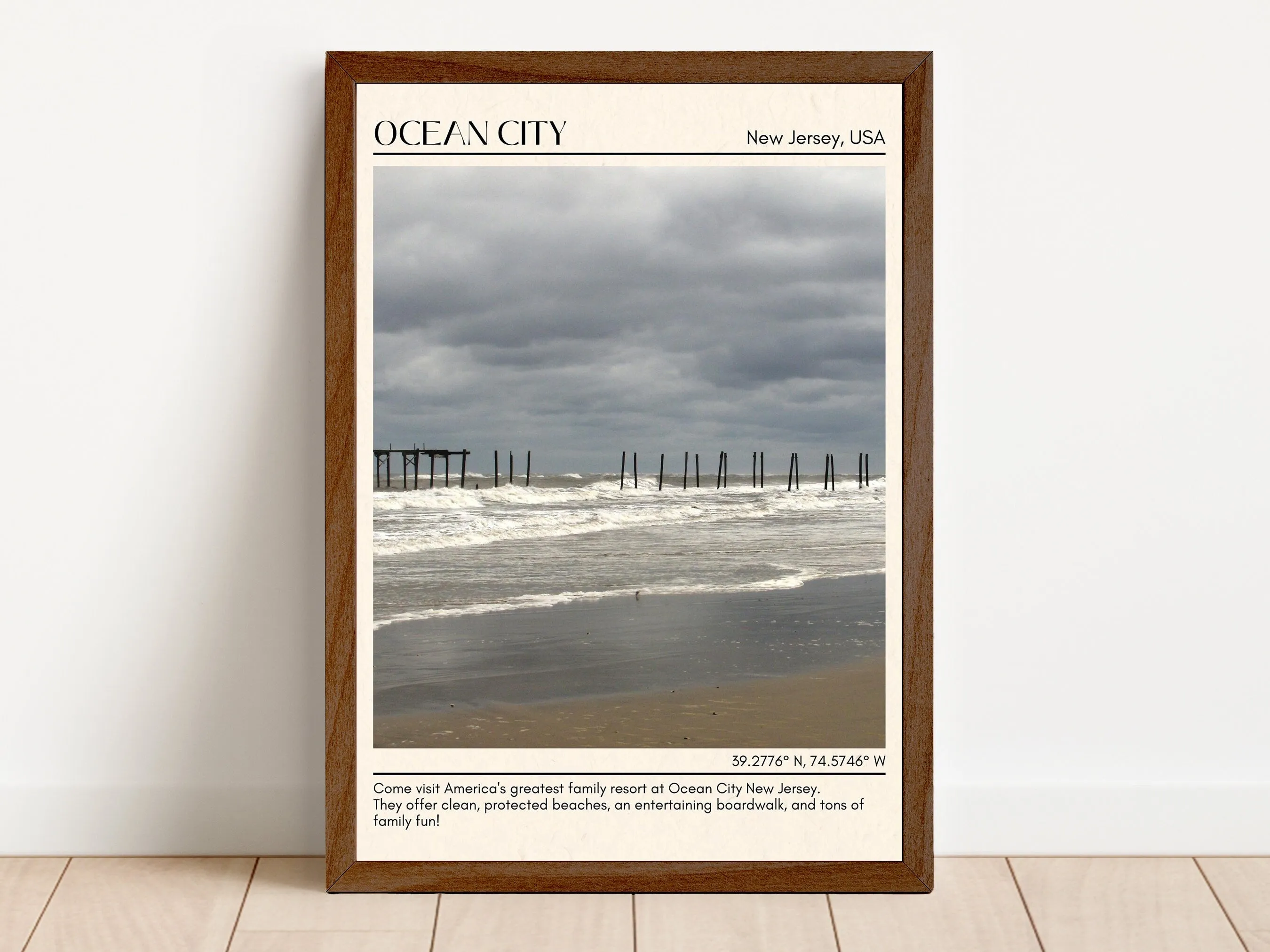 Ocean City Wall Canvas, USA