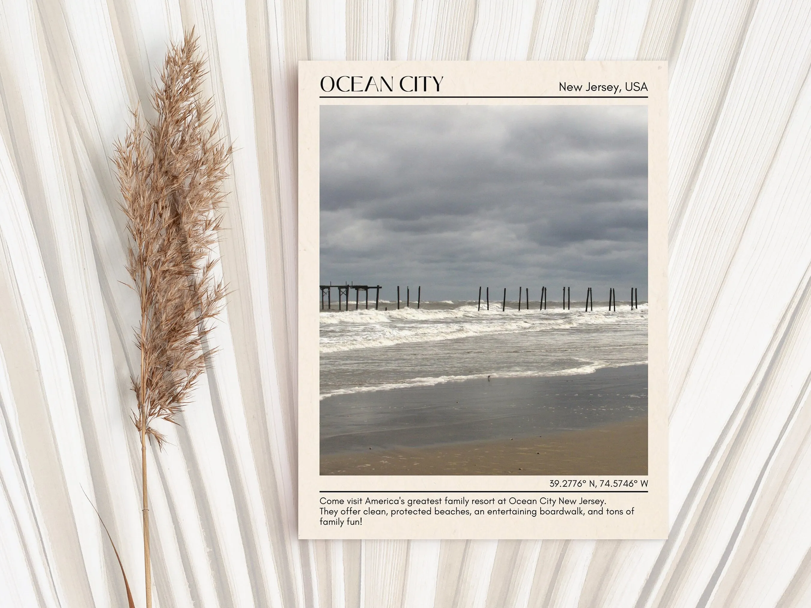 Ocean City Wall Canvas, USA