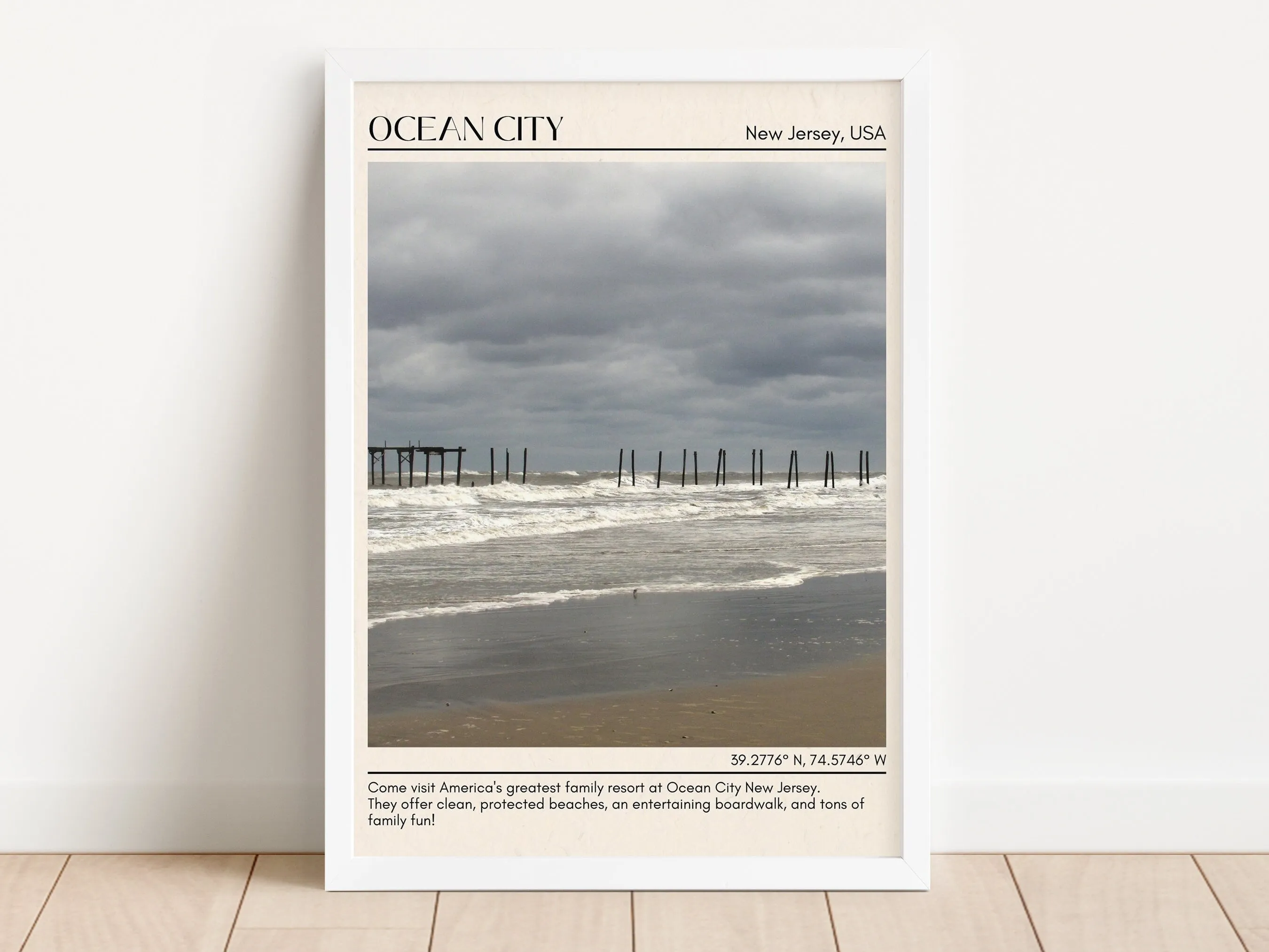 Ocean City Wall Canvas, USA
