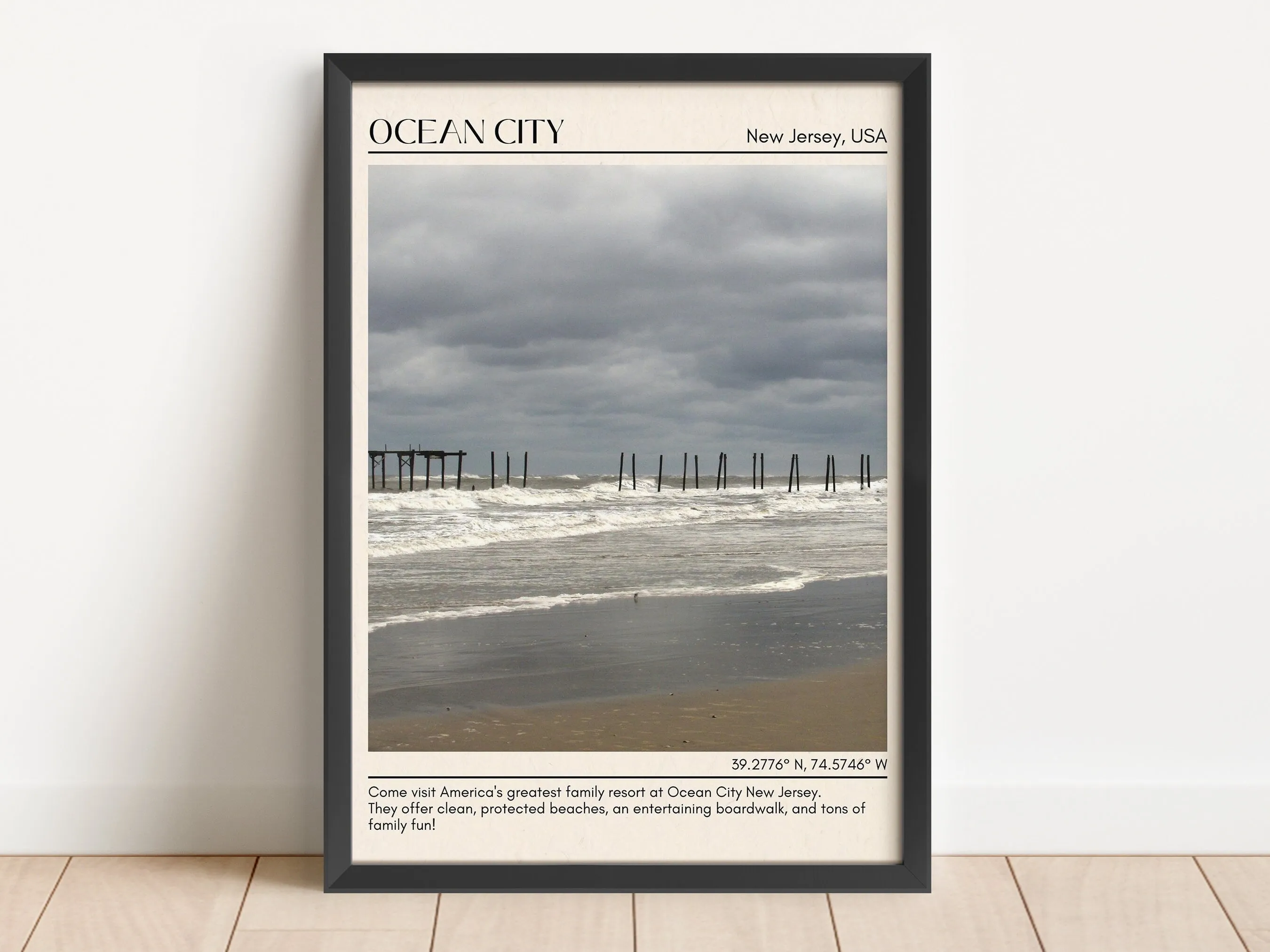 Ocean City Wall Canvas, USA