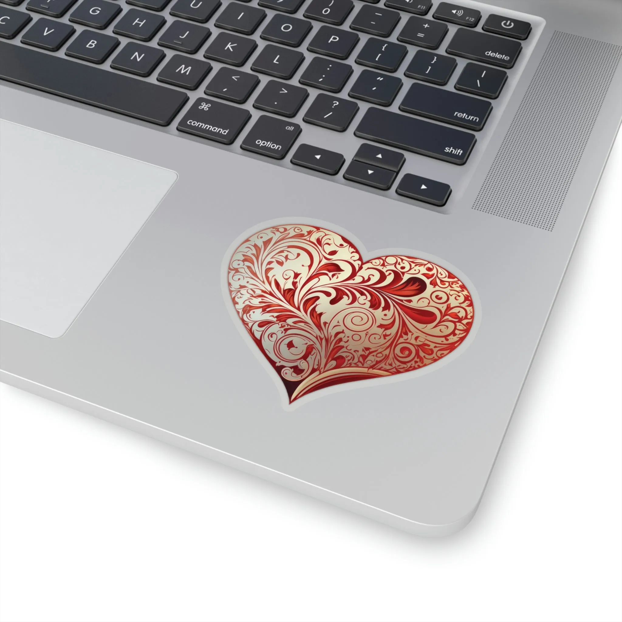 Ornate Heart Sticker
