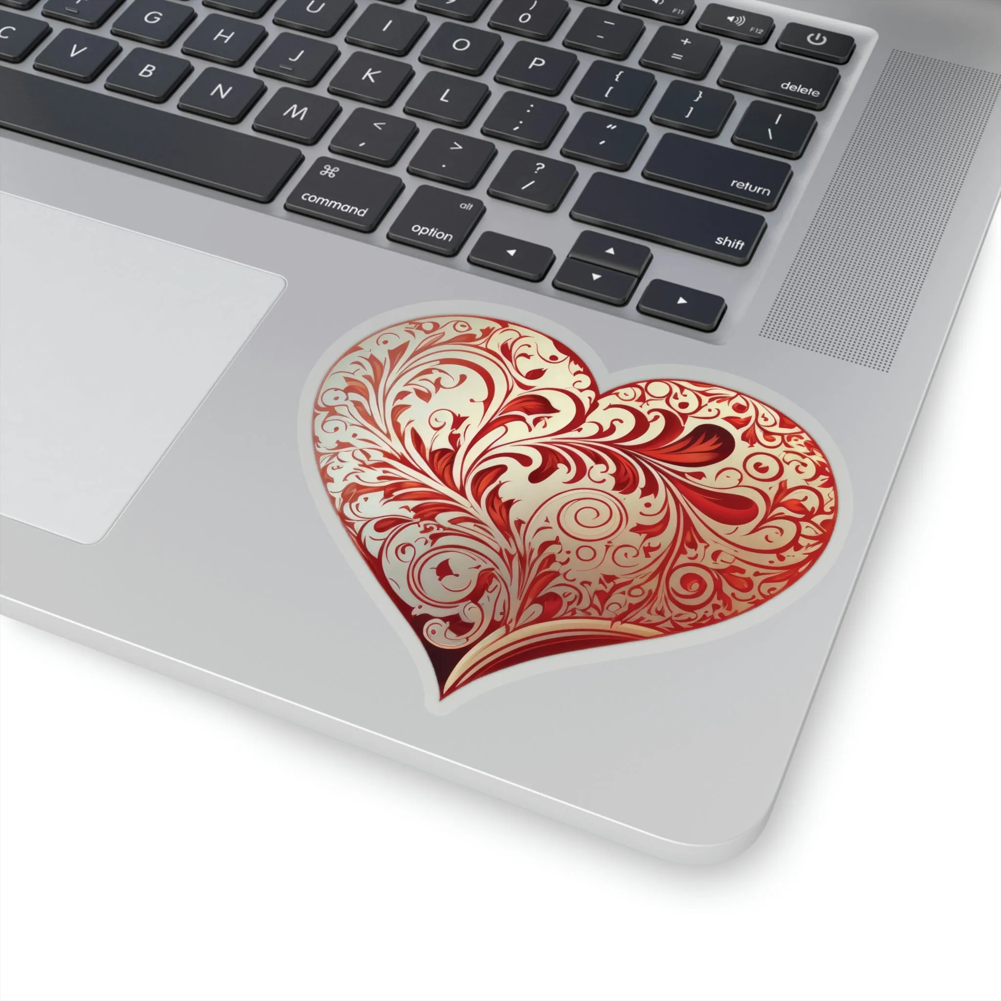 Ornate Heart Sticker