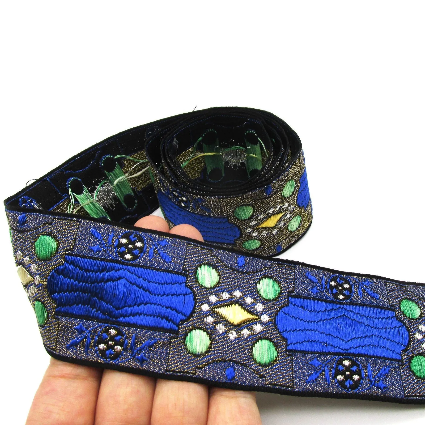 Ornate Pattern Wide Braid 48mm 6682