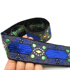 Ornate Pattern Wide Braid 48mm 6682