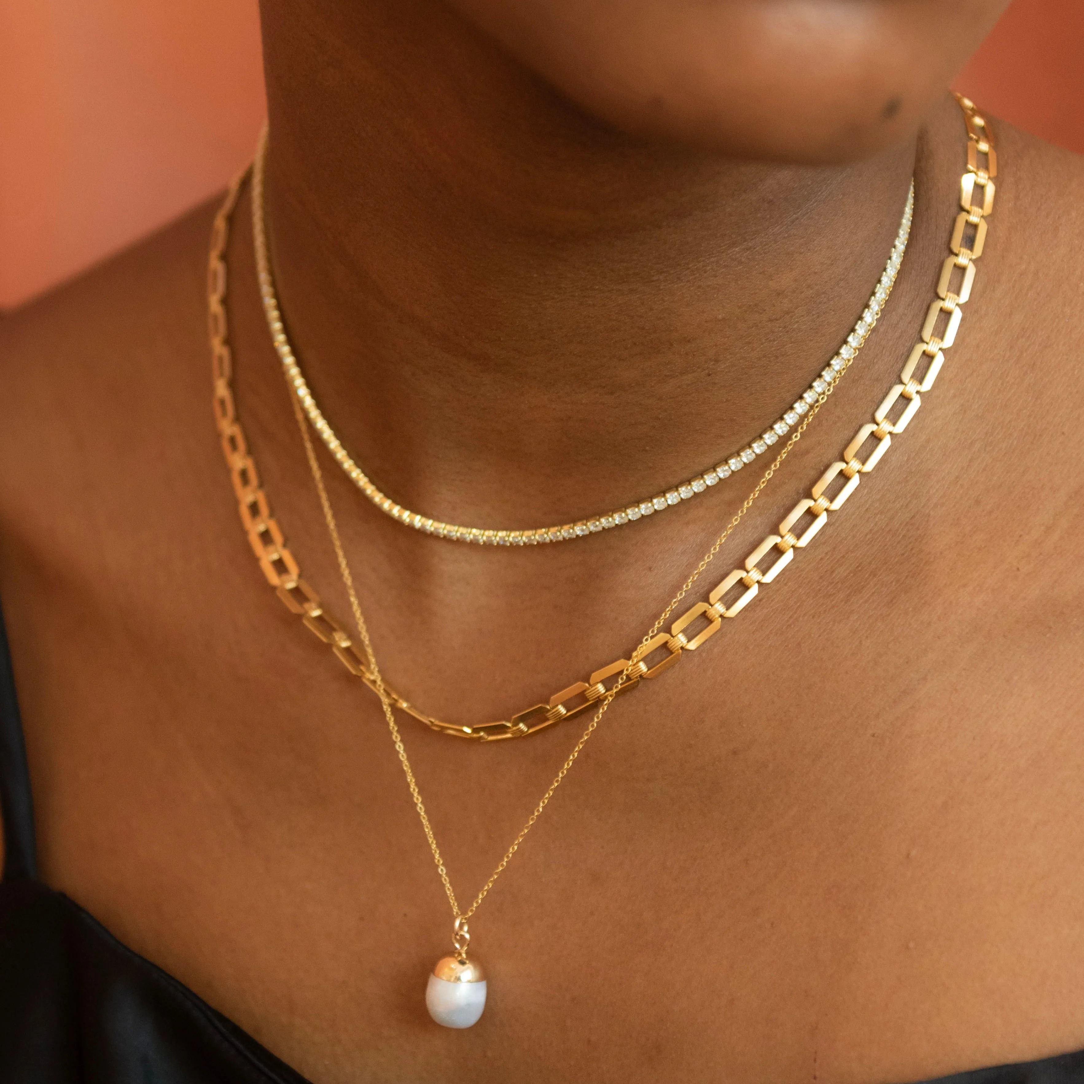 Ornate Pearl Necklace