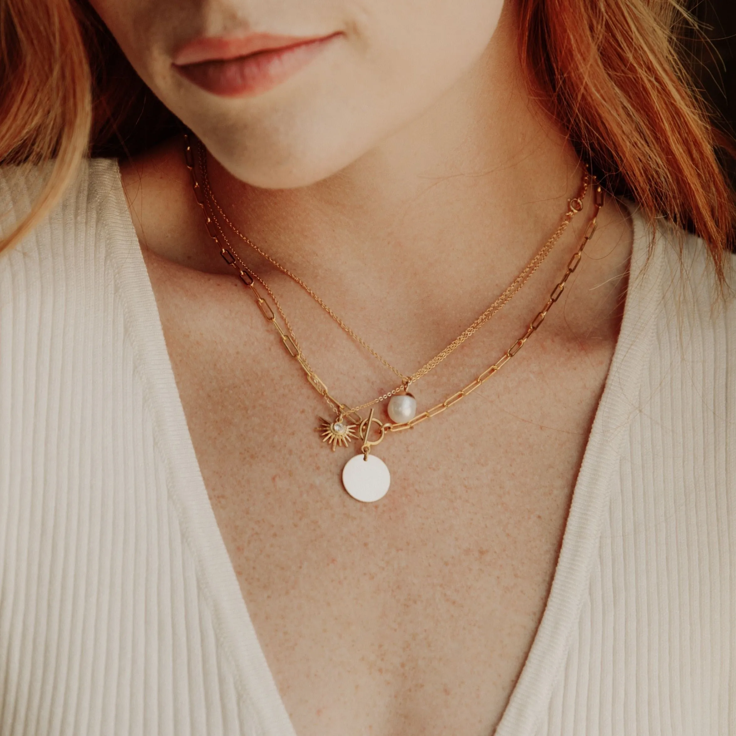 Ornate Pearl Necklace