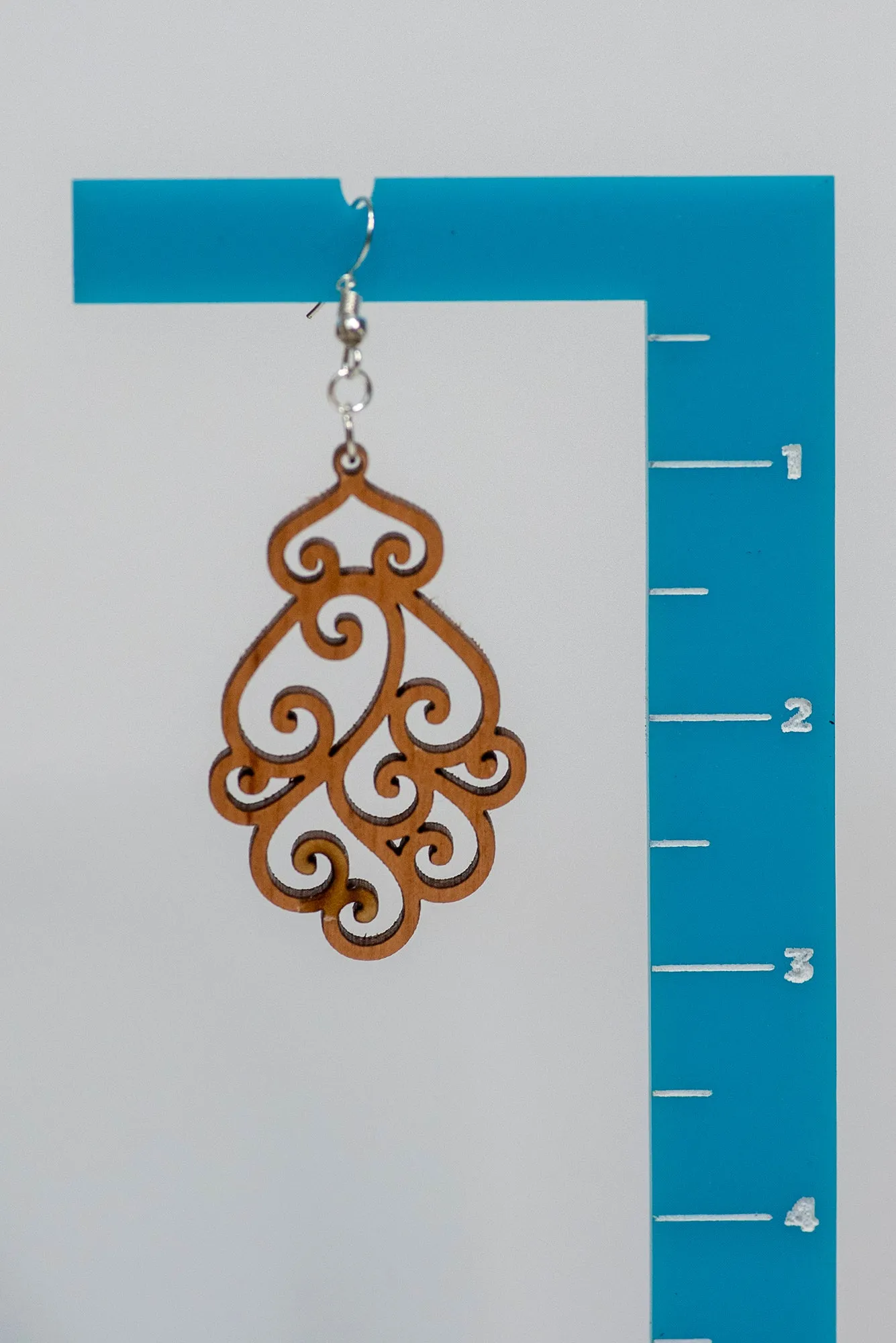 Ornate Scrollwork Earrings