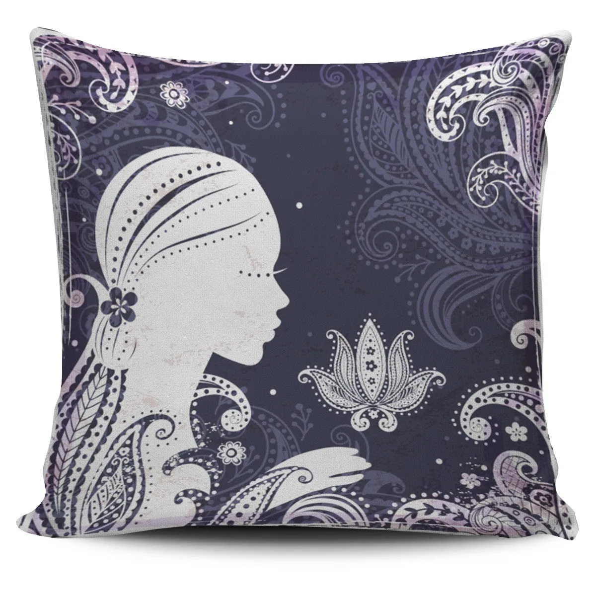 ORNATE YIN YANG SPIRITUAL PILLOW COVERS