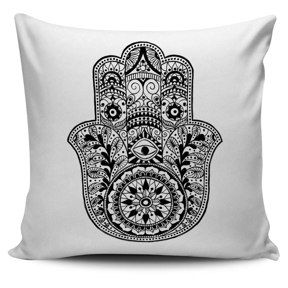ORNATE YIN YANG SPIRITUAL PILLOW COVERS