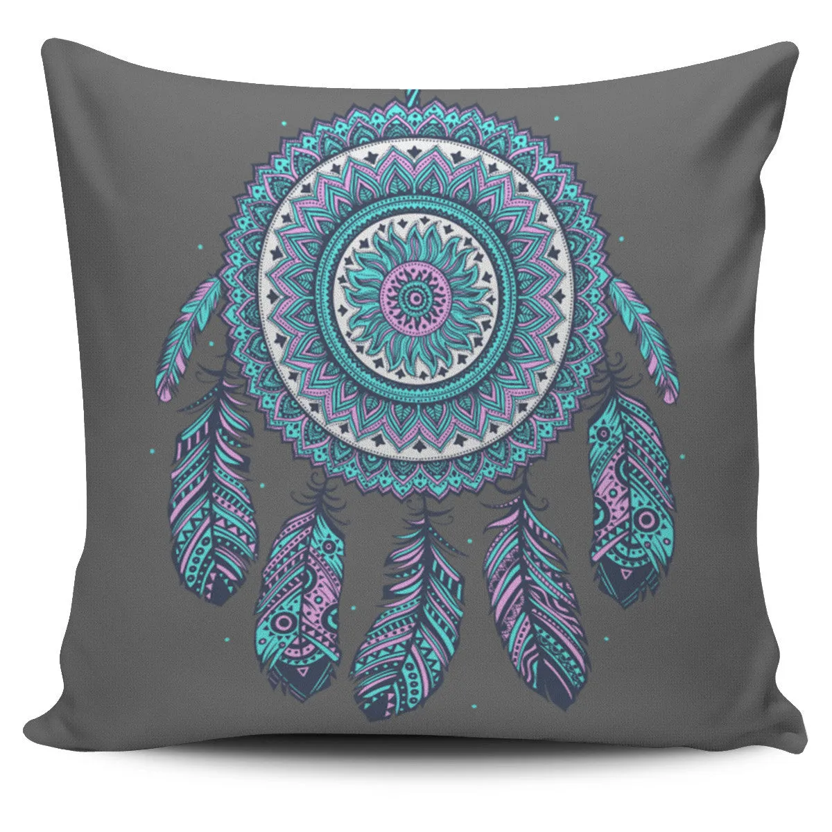 ORNATE YIN YANG SPIRITUAL PILLOW COVERS