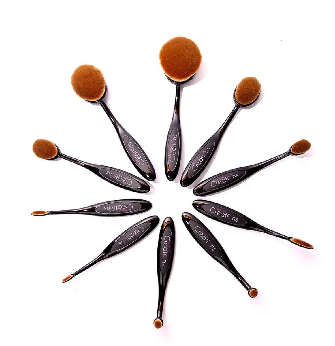 Oval Brush 10 pc set