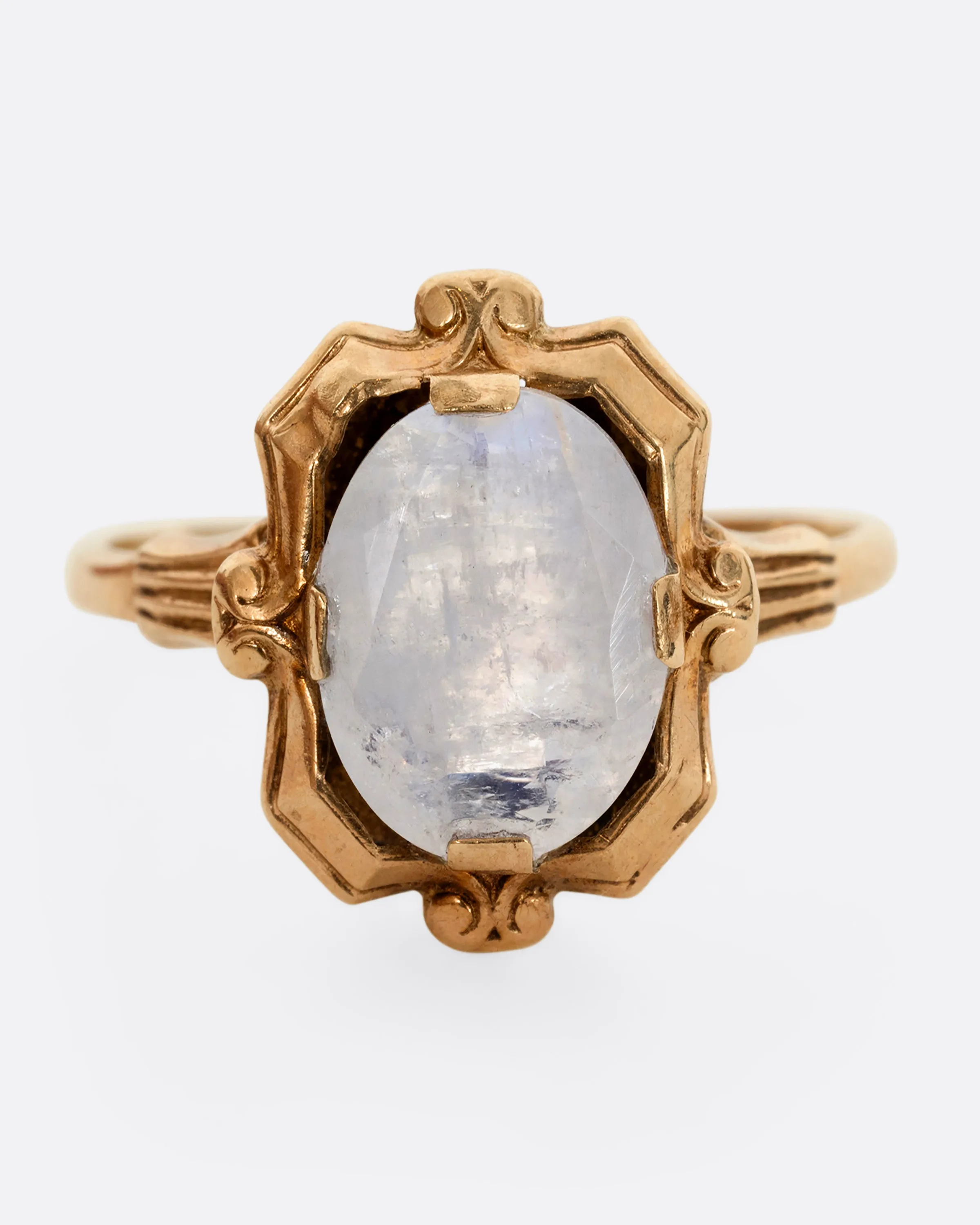 Oval Moonstone Ring