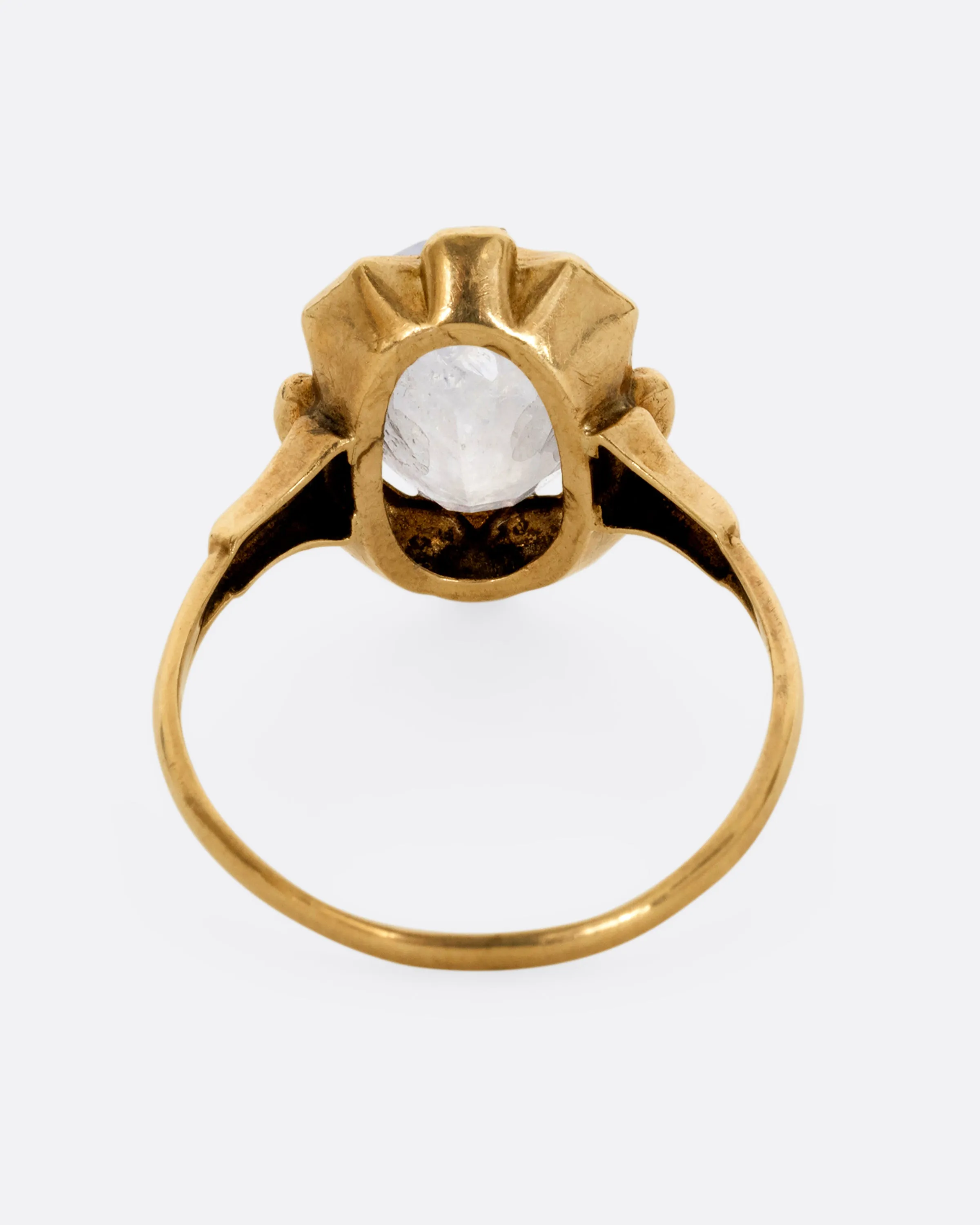Oval Moonstone Ring