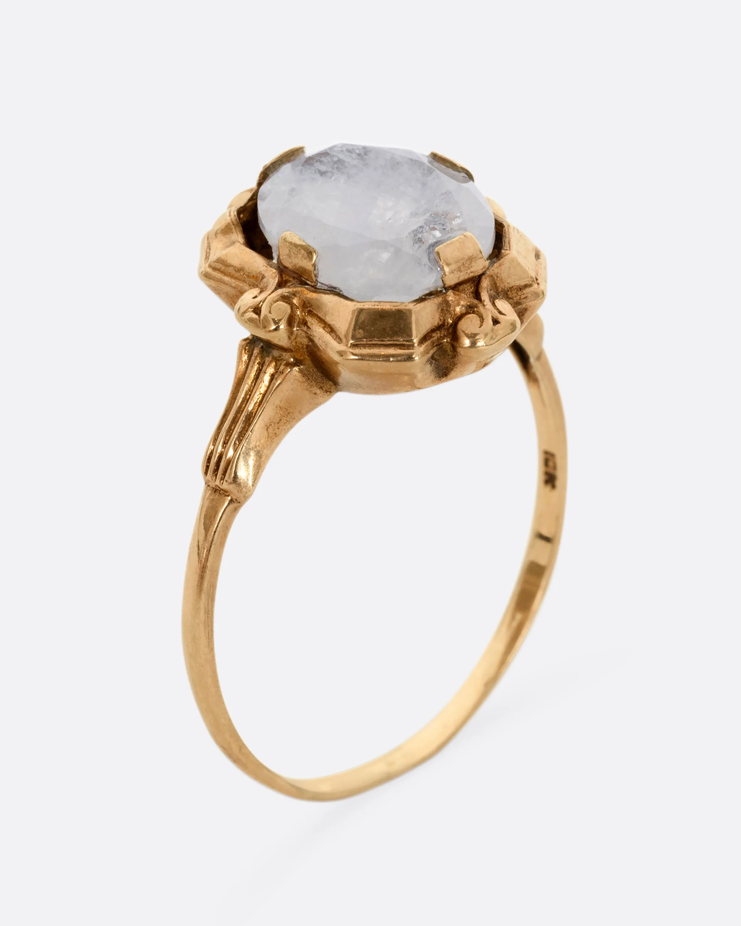 Oval Moonstone Ring