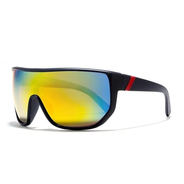 Oversized Men Women sunglasses With Designer Box