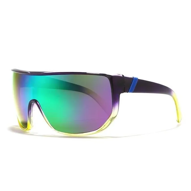 Oversized Men Women sunglasses With Designer Box