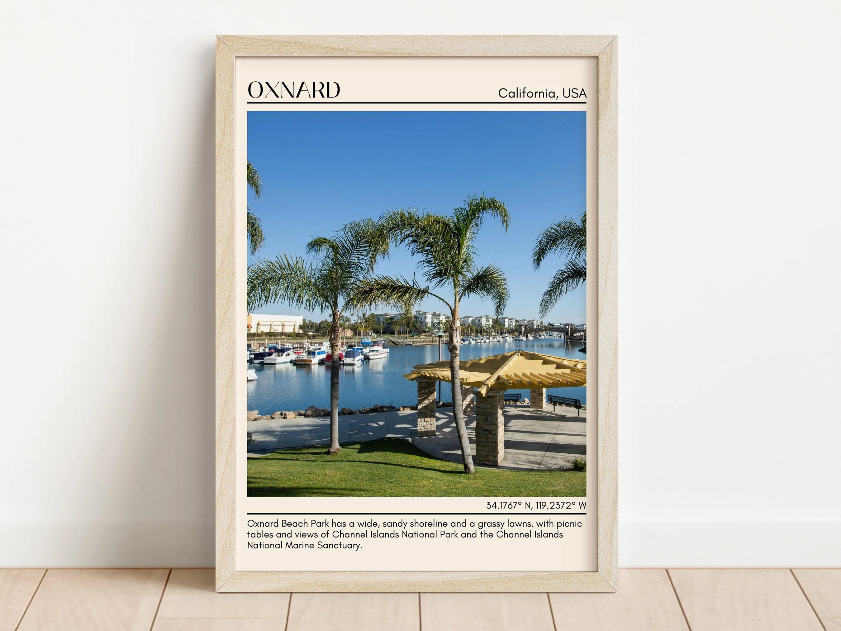 Oxnard Wall Art Canvas, USA
