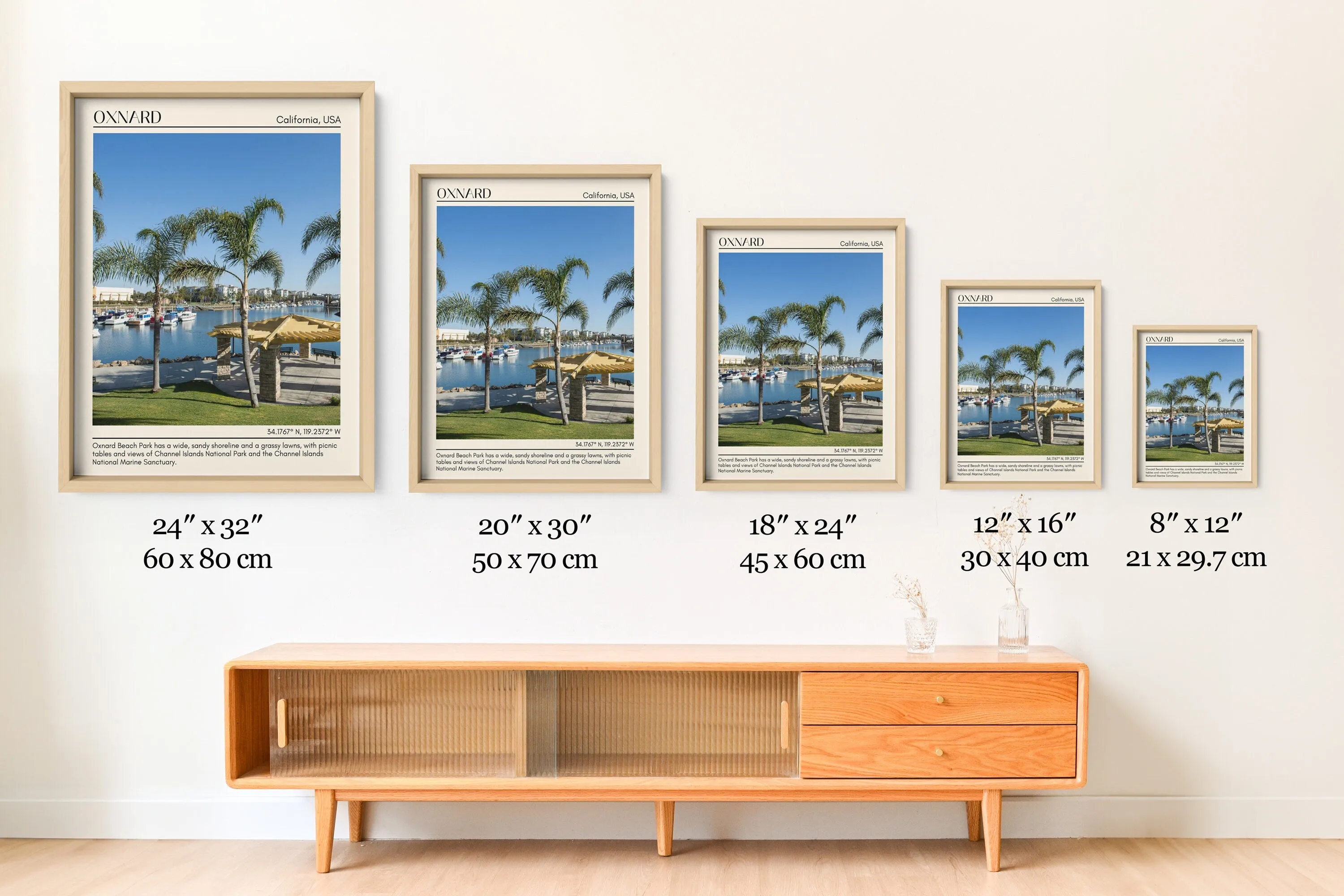 Oxnard Wall Art Canvas, USA