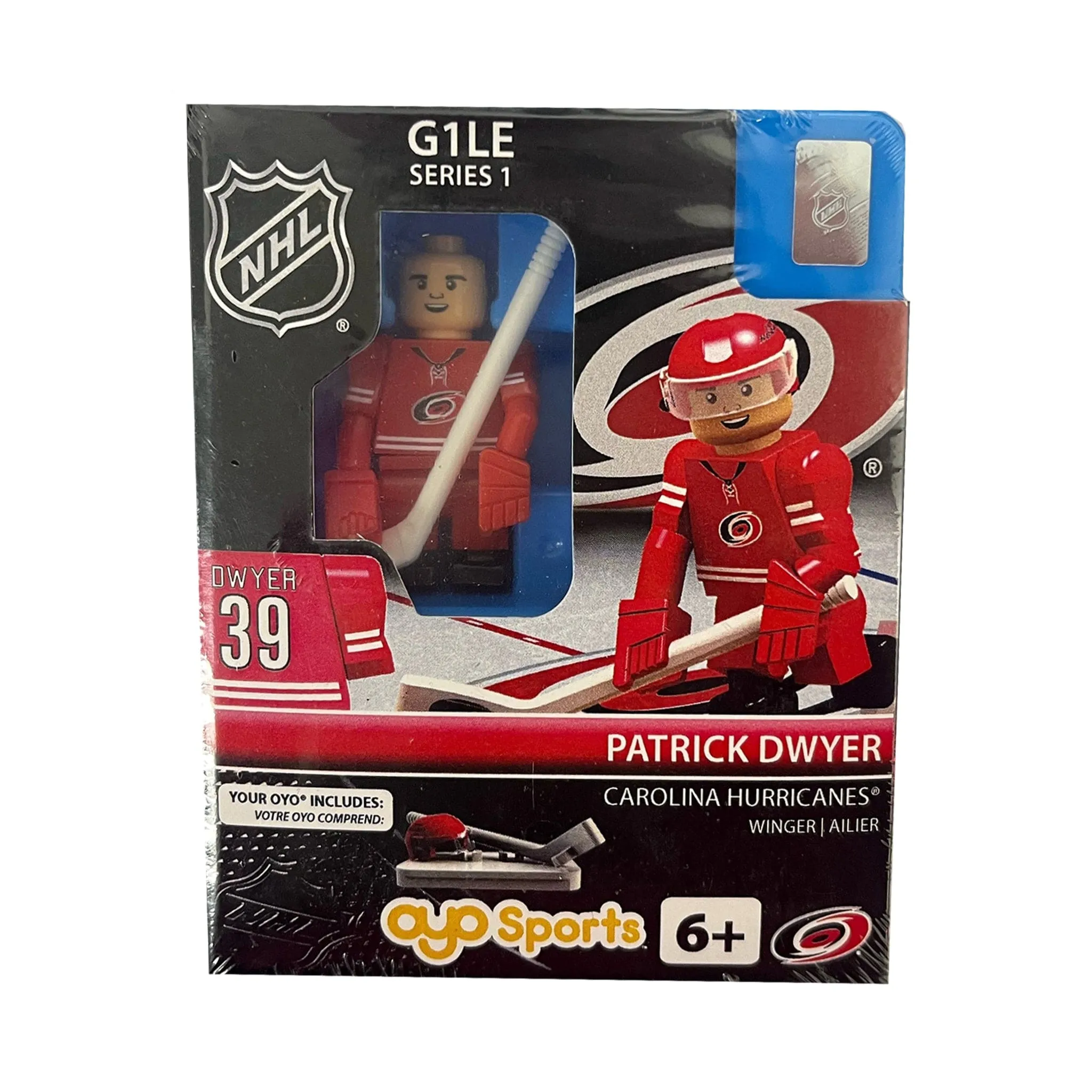 OYO NHL Player Mini Figure  - Carolina Hurricanes Patrick Dwyer
