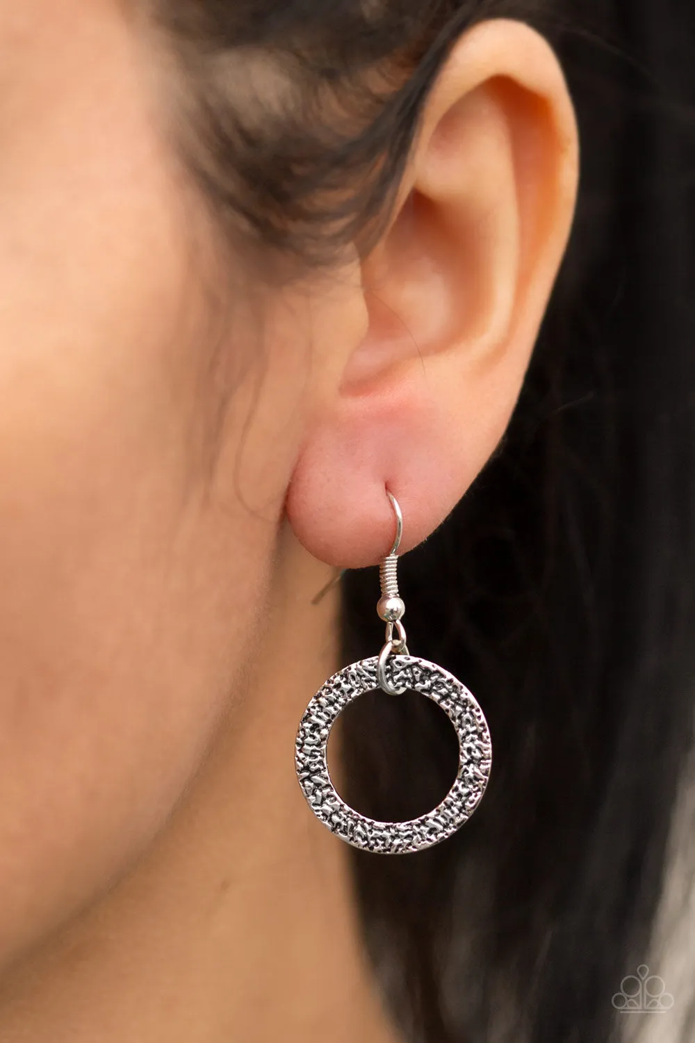 Paparazzi City Circus - Silver Necklace