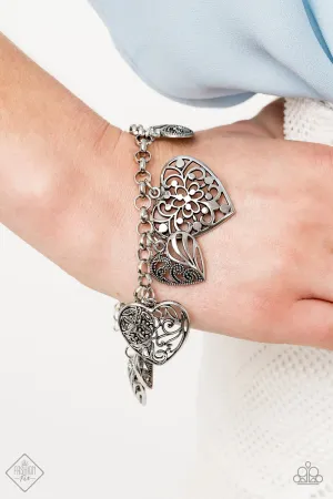 Paparazzi - Completely Devoted - Silver Bracelet