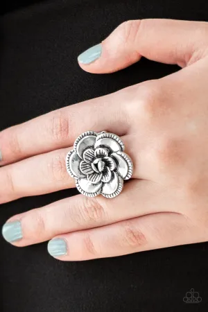 Paparazzi - FLOWERBED and Breakfast - Silver Ring