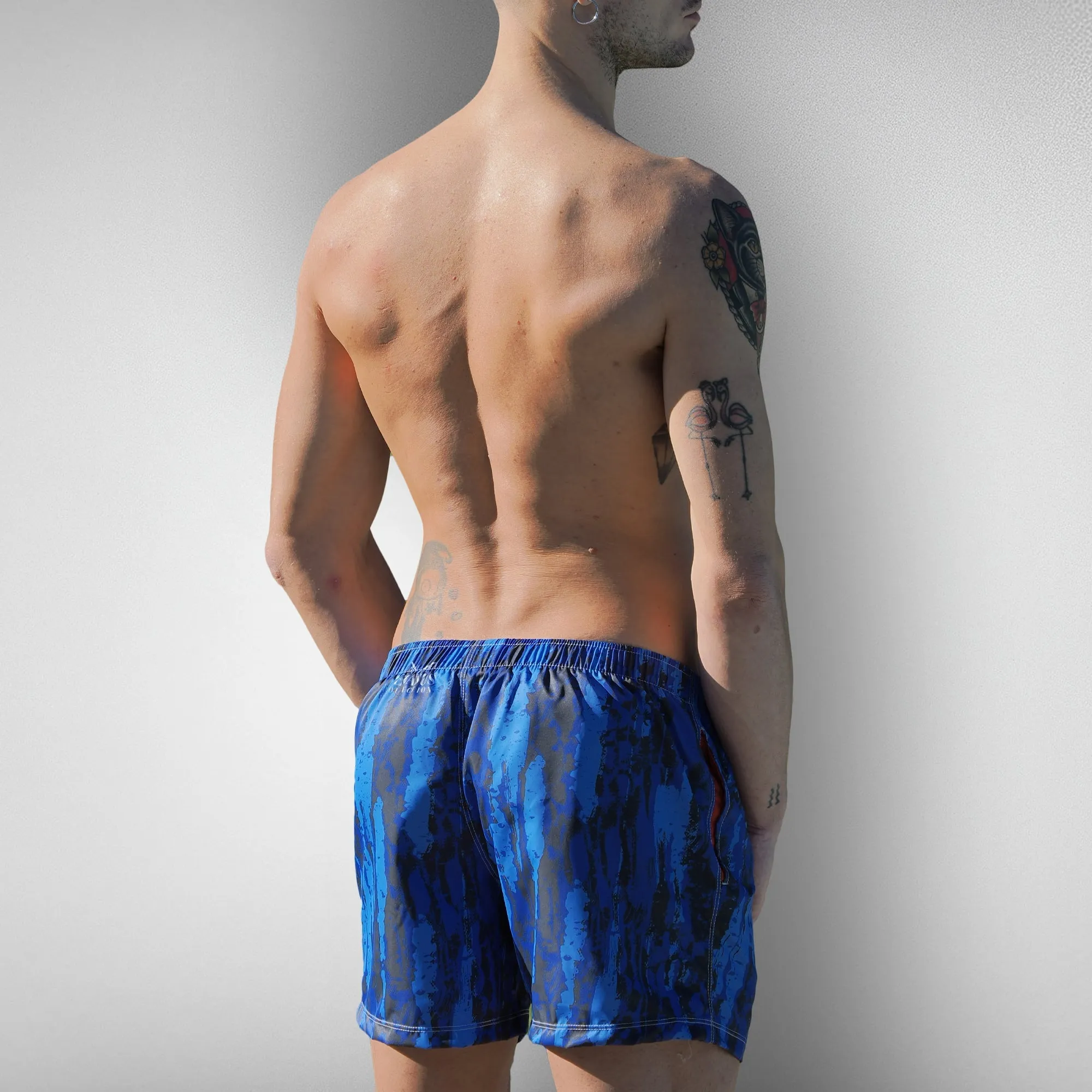 Pegasus Collection - Costume Bermuda Blue Lightning