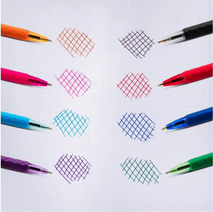 Pentel MINI R.S.V.P. Assorted Ink Colors Ballpoint Pens {F24}