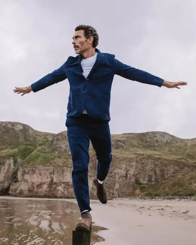 Peregrine Men Belmont blazer - Navy