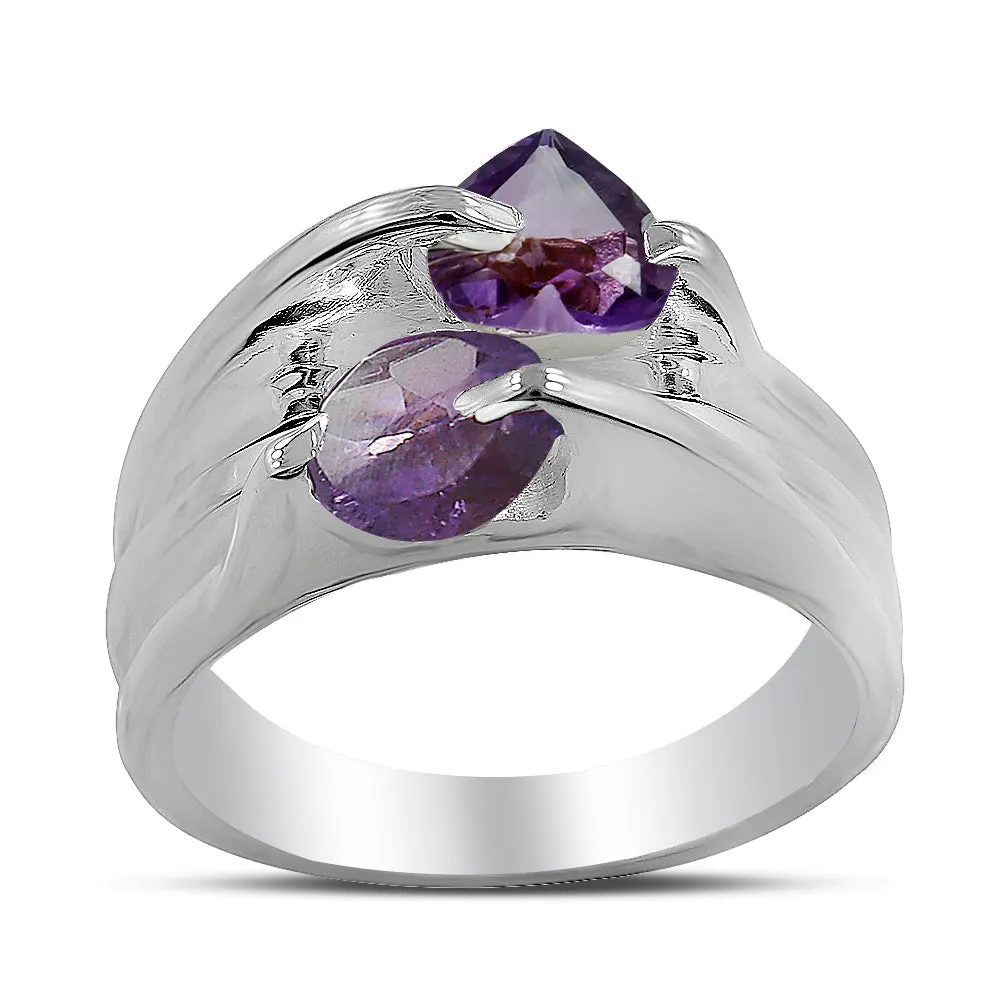 Peridot Designer Silver Ring