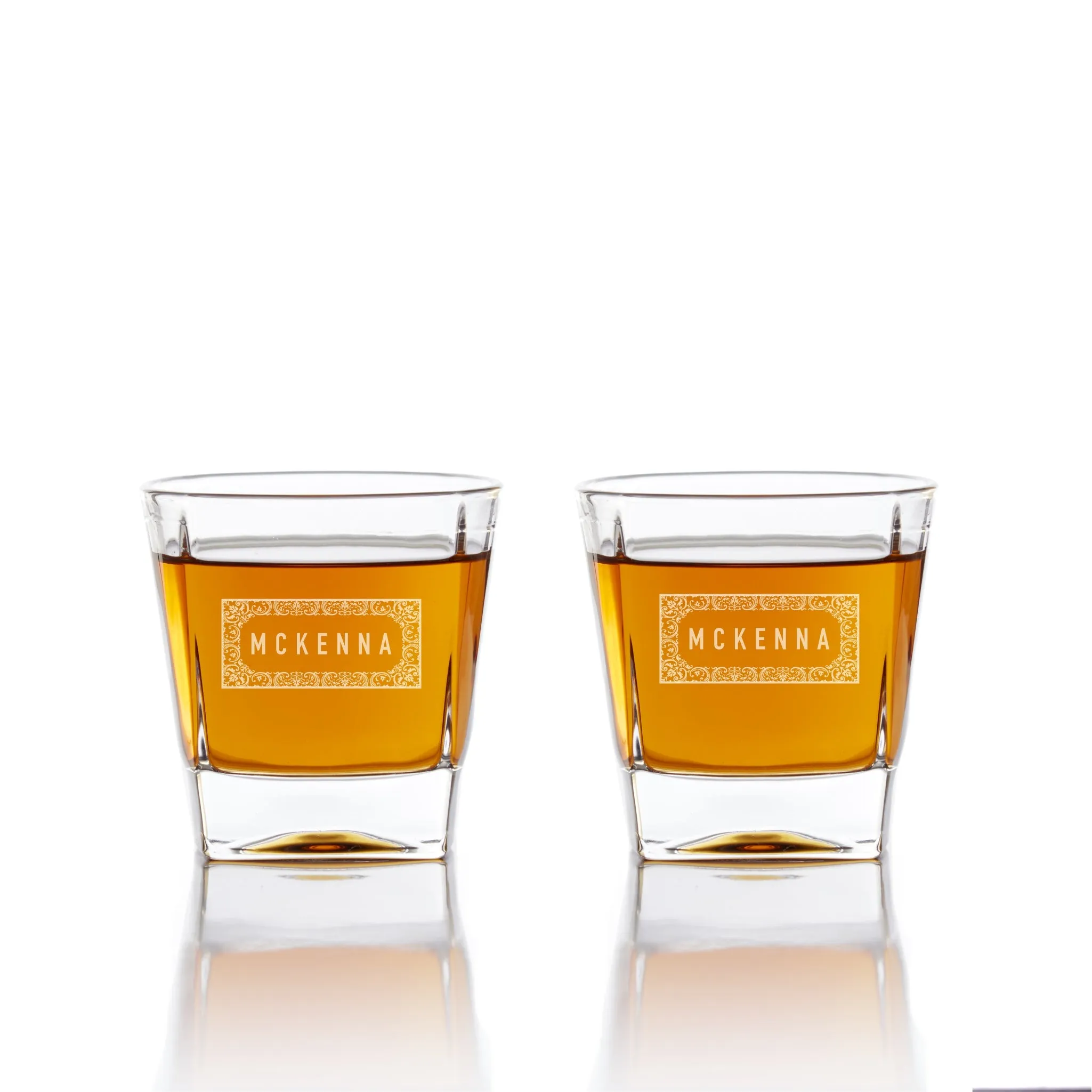Personalized Whiskey Glasses