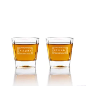 Personalized Whiskey Glasses