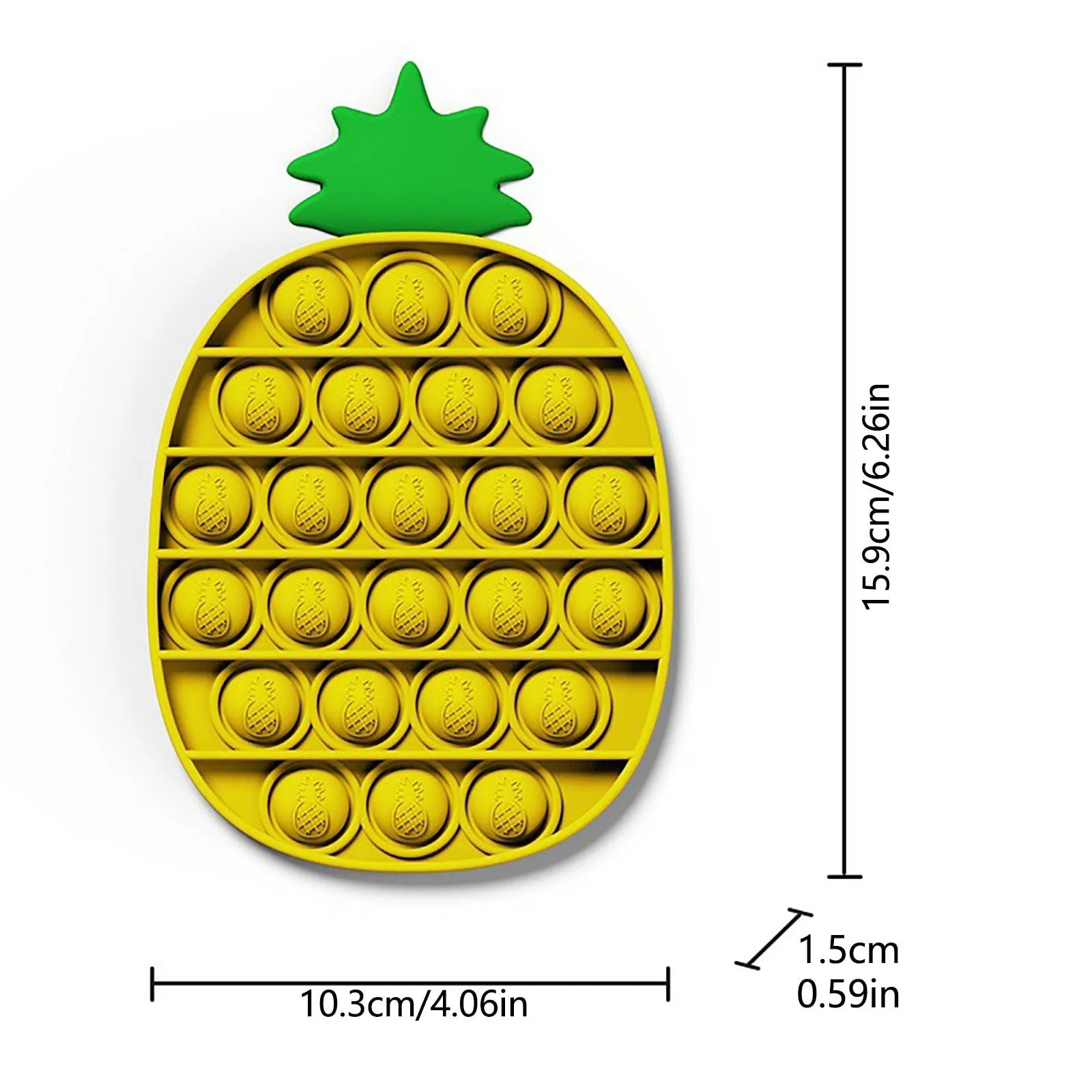 Pineapple Stress Free Bubble Pop Gadget