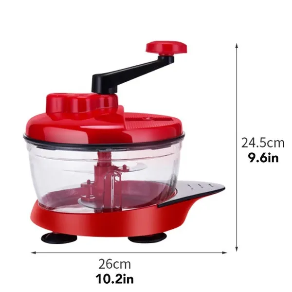 Powerful Handheld Fruit Vegetable Chopper Nuts Mincer Onion Salad Blender Food Processor