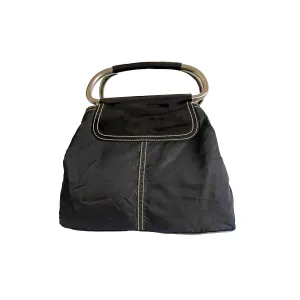 Prada Black Nylon Top Handle Bag