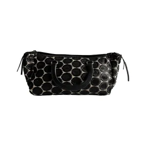 Prada Black Polka Dot Top Handle