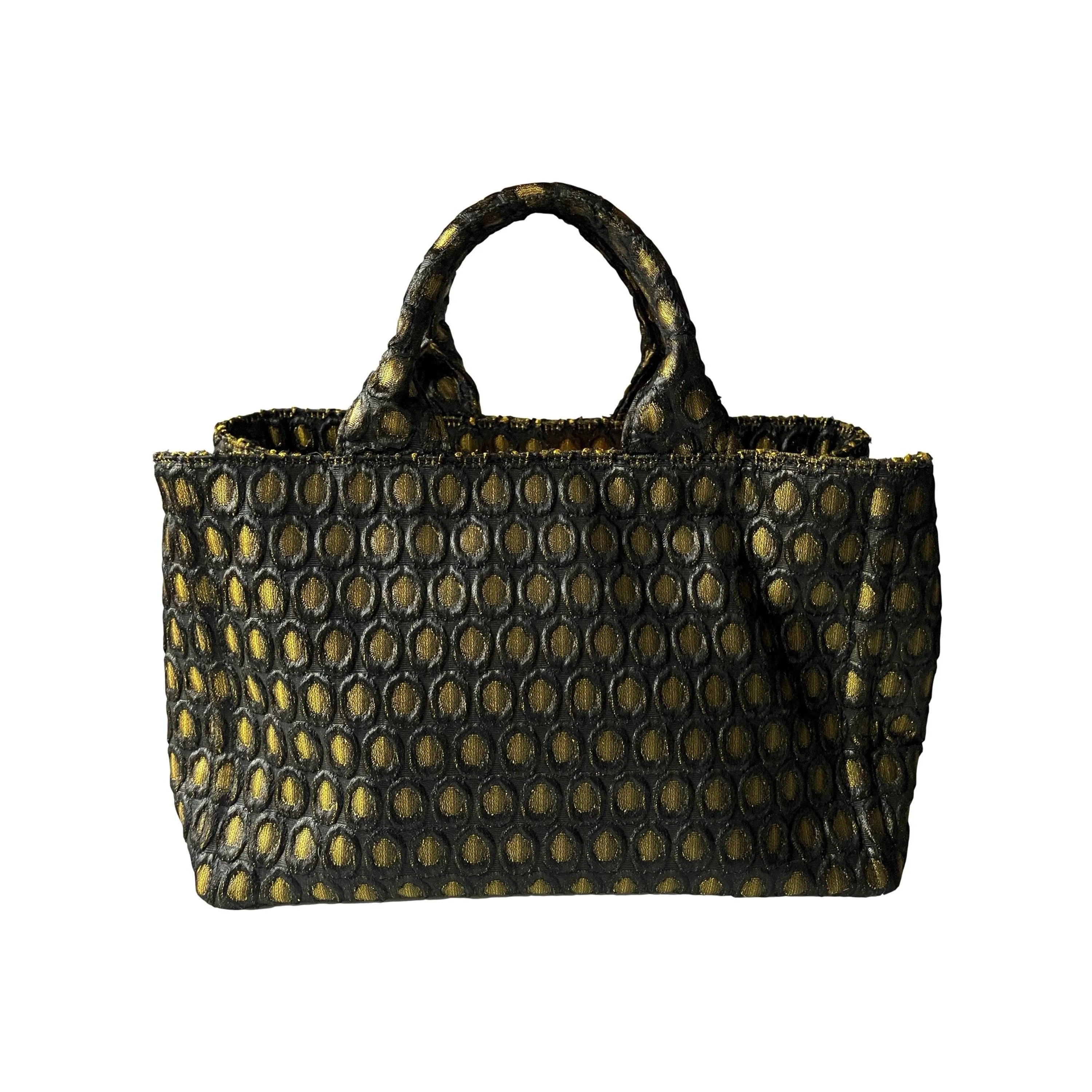 Prada Jacquard Two Way Bag