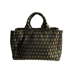 Prada Jacquard Two Way Bag