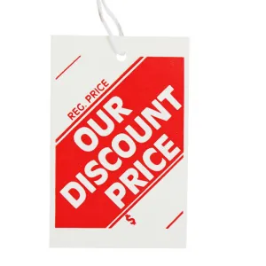 Pre-Strung Sale Tag (100/Box)