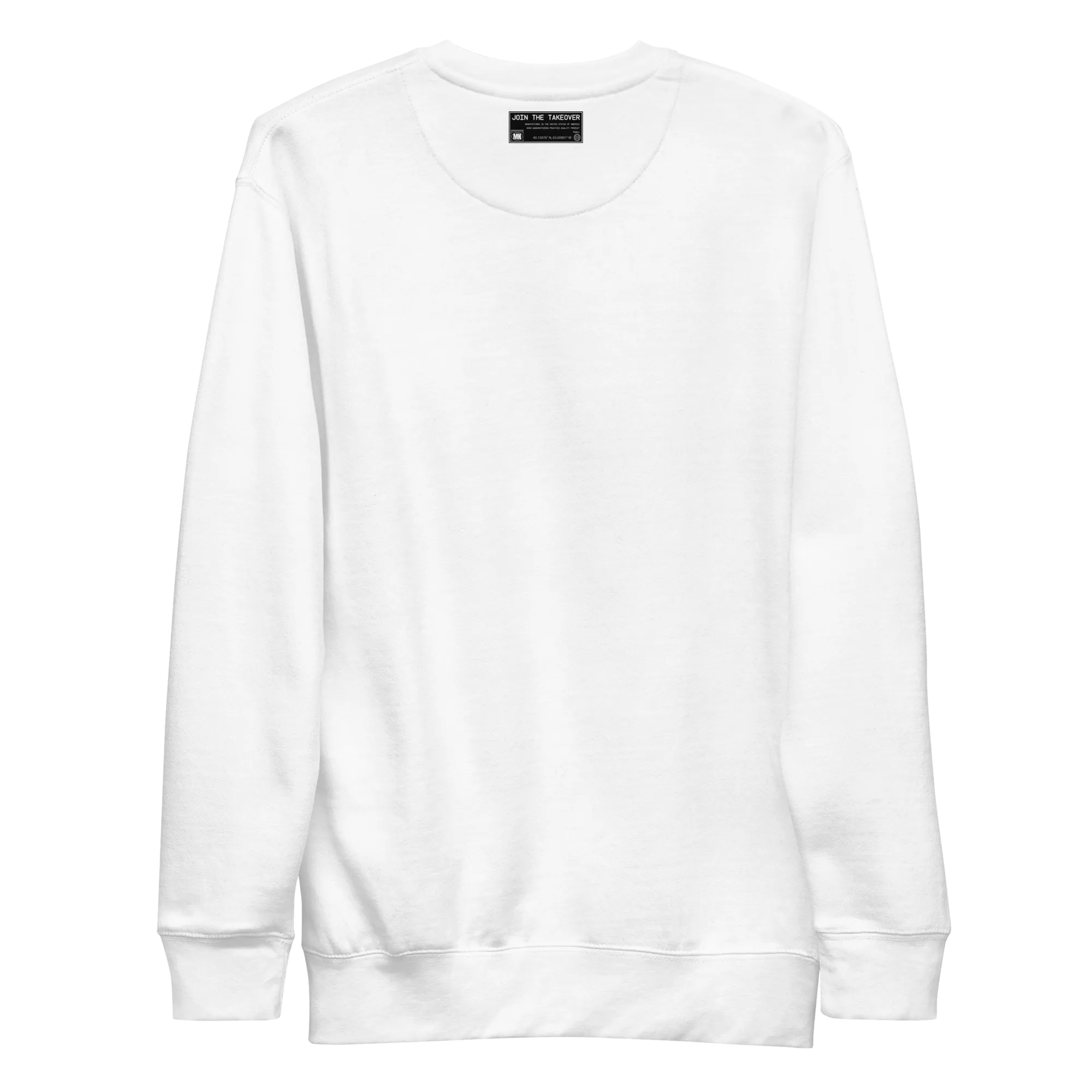 Premium Crew - White