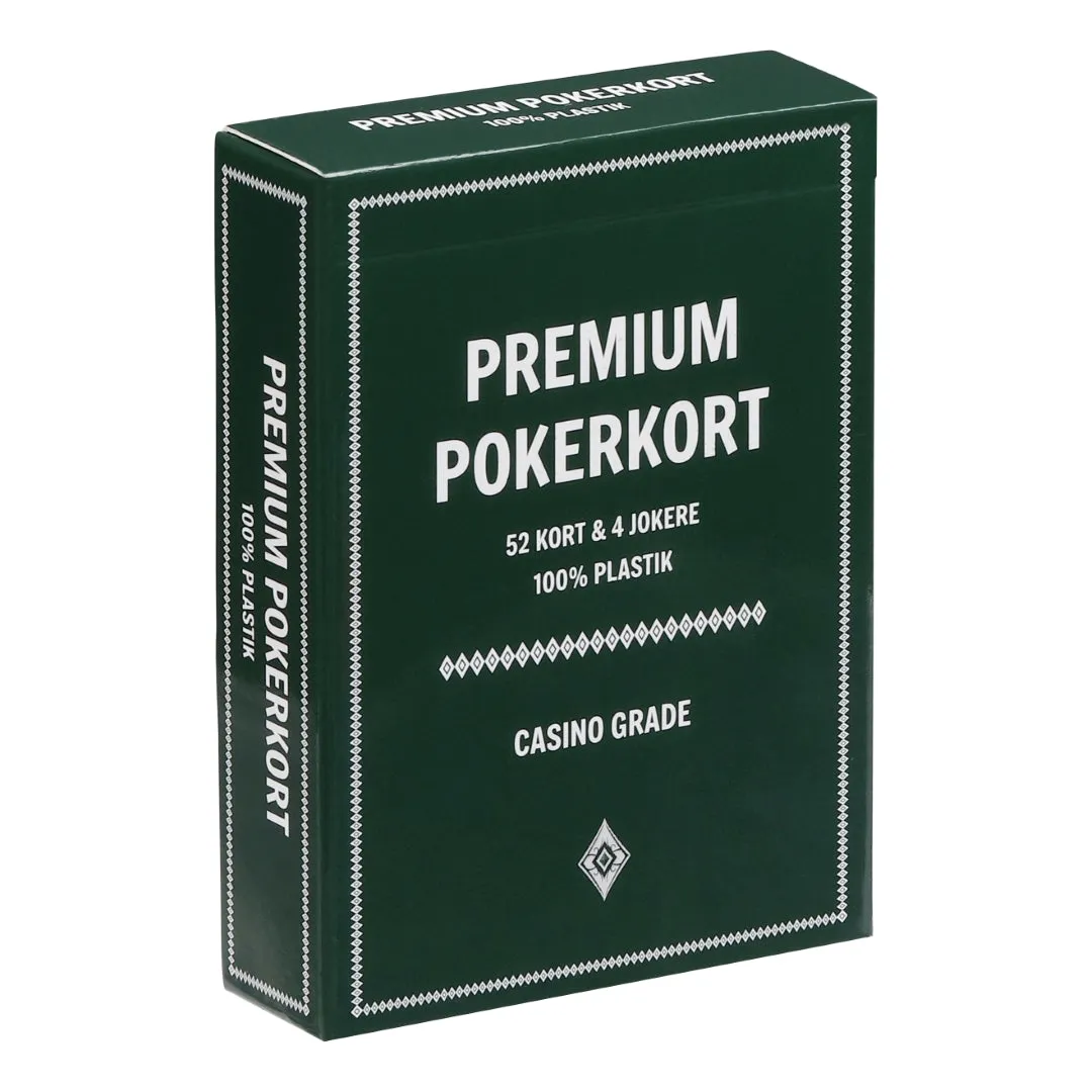 Premium Plastik Pokerkort
